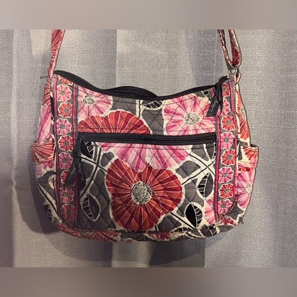 Vera Bradley Shoulder Bag Cherry Blossom Floral Pattern. - Picture 10 of 10